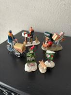 Kerstfiguurtjes Post en Pakketbezorgers, Ophalen of Verzenden, Zo goed als nieuw