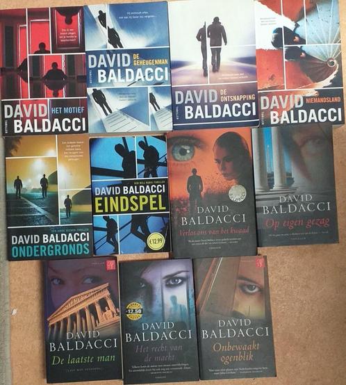 David Baldacci oa: Laatste man, Ontsnapping  Eindspel, Boeken, Thrillers, Gelezen, Amerika, Ophalen of Verzenden