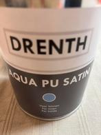 Drenth watergedragen grijsblauwe lak 1liter, Ophalen of Verzenden, Nieuw, Materiaal