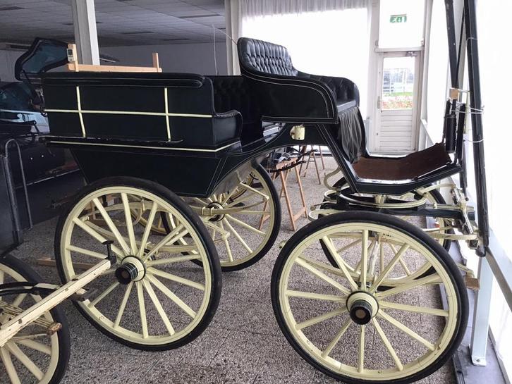 Wagonette rijtuig, Dieren en Toebehoren, Rijtuigen en Koetsen, Gebruikt, Paard