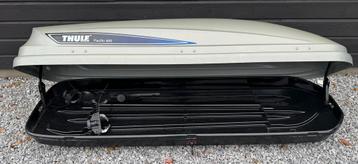 Te huur.  Dakkoffer / skibox Thule pacific 600 340 liter beschikbaar voor biedingen