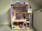Kidkraft poppenhuis met meubelen en poppen, Ophalen, Zo goed als nieuw, Poppenhuis