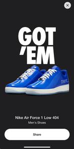 Nike Air Force 1 Low .SWOOSH ‘404’ Error maat 38,5, Nieuw, Ophalen of Verzenden