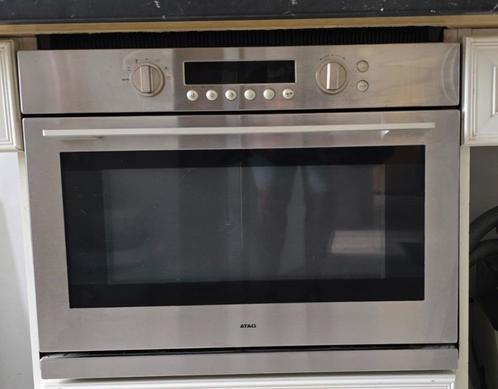 Atag Combi magnetron MET Draaispit!, Witgoed en Apparatuur, Ovens, Zo goed als nieuw, Inbouw, Oven, 45 tot 60 cm, 45 tot 60 cm