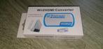 Nintendo wii hdmi converter..nieuw in doos..., Spelcomputers en Games, Games | Nintendo Wii, Muziek, 1 speler, Nieuw, Ophalen of Verzenden