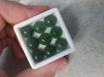 9 natuurlijke a kwaliteit jade cabochons, Ophalen of Verzenden, Nieuw