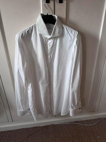 Profuomo Wit Overhemd Slim Fit 43/17 beschikbaar voor biedingen