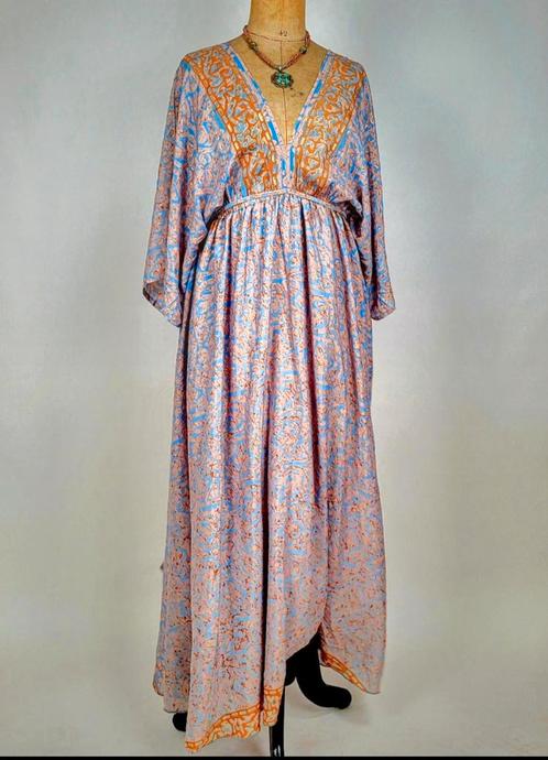 Maxi jurk in Boho/Ibiza stijl, Kleding | Dames, Jurken, Nieuw, Maat 38/40 (M), Blauw, Onder de knie, Ophalen of Verzenden
