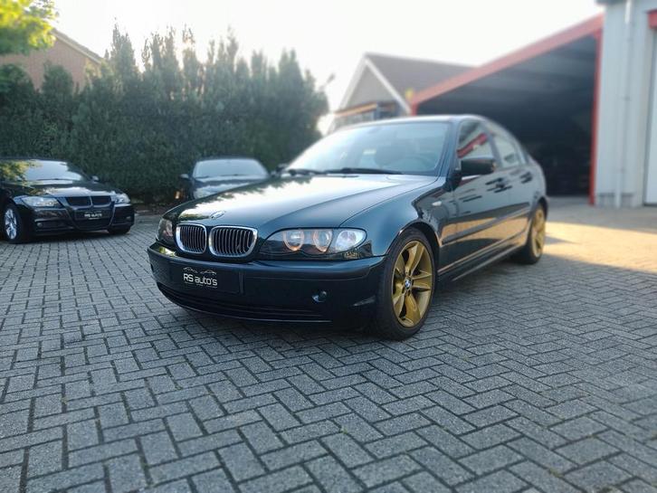 BMW E46 3-Serie 2.0 I 318 2002 Groen sedan Xenon, Auto's, BMW, Bedrijf, 3-Serie, ABS, Airbags, Airconditioning, Alarm, Boordcomputer