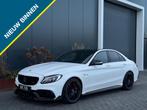 Mercedes-Benz C-Klasse AMG 63 NAVI 360 CAMERA LEDER LED SPOR, Auto's, Mercedes-Benz, Automaat, Gebruikt, 8 cilinders, Wit
