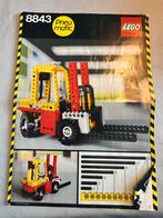 Vintage Lego 8843 Pneumatic Forklift instructies, Ophalen of Verzenden, Gebruikt, Complete set, Lego