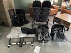 bugaboo Donkey 5 all black voor tweeling met heel veel extra, Ophalen, Zo goed als nieuw, Kinderwagen of Buggy