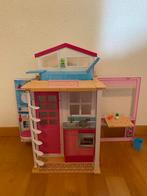 Barbie huis met 2 verdiepingen, Ophalen of Verzenden, Zo goed als nieuw, Barbie