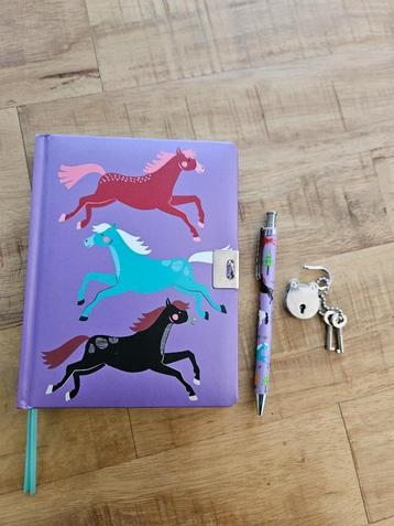 Kinderdagboek paarden met slot   beschikbaar voor biedingen