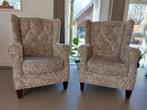 2 comfortabele oorfauteuils, Ophalen, Hout, Minder dan 75 cm, Zo goed als nieuw
