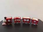 Disney kerst mickey minnie trein schaaltjes en waxine houder, Ophalen of Verzenden, Mickey Mouse, Nieuw, Servies
