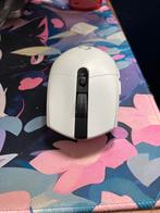 Wit logitech G305 draadloze gaming muis, Computers en Software, Muizen, Muis, Gebruikt, Logitech G, Gaming muis