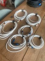 Audiokabels XLR/Speakon - Set 6 stuks, Nieuw, Ophalen of Verzenden, Nvt, Apparatuur