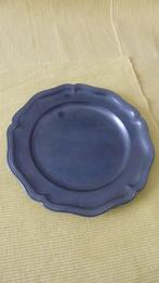 tin bord tinnen bord met ophangoog decoratie bord tin, Ophalen