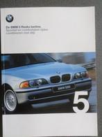 BMW Serie 5 Berline 2000 Brochure, Boeken, Auto's | Folders en Tijdschriften, Gelezen, BMW, Verzenden