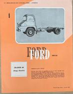 Ford Trader 30 Laag Chassis 1964 vrachtwagenfolder, Ophalen of Verzenden, Gelezen, Ford