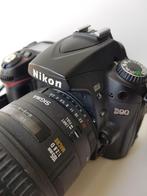 Camera Nikon D90 en Sigma macrolens 105mm 1:2.8, Audio, Tv en Foto, Fotocamera's Digitaal, Gebruikt, Ophalen of Verzenden, Nikon