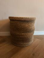 Grote rotan opbergmand, Ophalen, Mand, Rond, Zo goed als nieuw