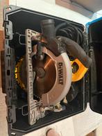 Dewalt Cirkelzaag met Geleiderail, Doe-het-zelf en Verbouw, Gebruikt, Cirkelzaag, 600 tot 1200 watt, Ophalen of Verzenden