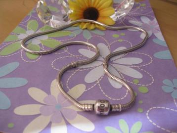 Pandora ketting * ORIGINEEL * 46 cm * bolclip sluiting *  beschikbaar voor biedingen