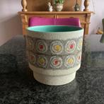 Plantpot, bloempot, Scheurich, lava, vintage, Ophalen