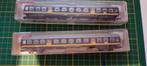2 x Fleischmann 8155 Benelux rijtuigen met verlichting, Hobby en Vrije tijd, Modeltreinen | N-Spoor, Gelijkstroom, Fleischmann