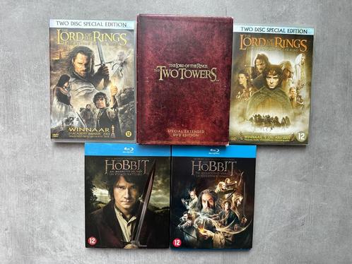 Leuke DVD verzameling van The Lord of the rings & the Hobbit, Cd's en Dvd's, Dvd's | Avontuur, Zo goed als nieuw, Vanaf 12 jaar