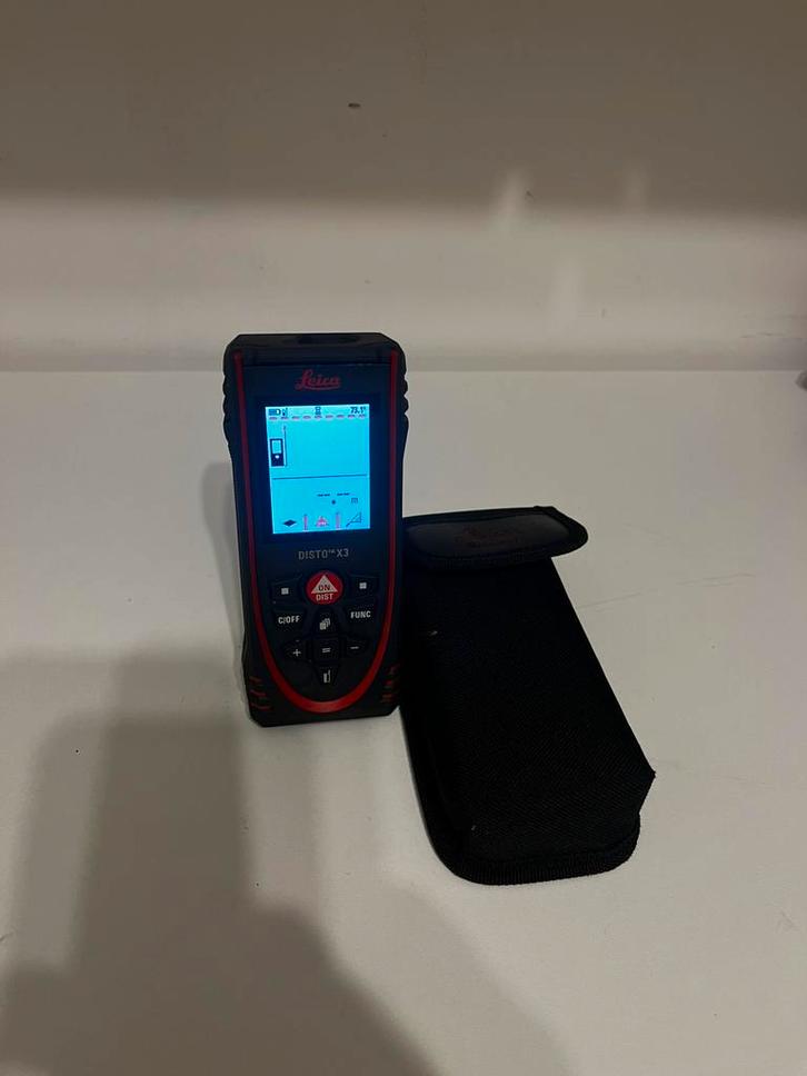 Leica DISTO X3-1 Bluetooth Laser 150m, Doe-het-zelf en Verbouw, Meetapparatuur, Zo goed als nieuw, Ophalen of Verzenden