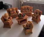 Leuk 12 Delig Beren Familie, Verzamelen, Poppenhuizen en Toebehoren, Ophalen of Verzenden, Zo goed als nieuw, Popje