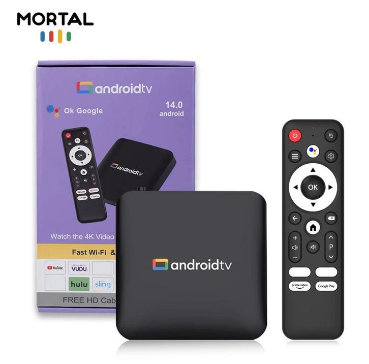 Android TV Box 14.0 – Beleef de ultieme Smart TV-ervaring!, Audio, Tv en Foto, Mediaspelers, Zo goed als nieuw, HDMI, Ophalen of Verzenden