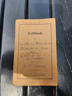Aangeboden soldbuch WO1, Verzamelen, Ophalen of Verzenden, Landmacht, Nederland