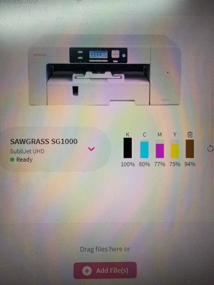 Sawgrass SG1000 Sublimatie Printer - Perfect voor Creatievel, Computers en Software, Printers, Gebruikt, Ophalen of Verzenden