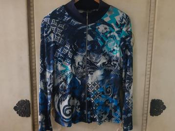 Mooi gebreid sportief klassiek stretchy jasje Witteveen, M beschikbaar voor biedingen