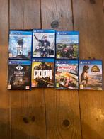 PS4 Games - Jurassic World, FIFA, Doom, Star Wars, etc., Spelcomputers en Games, Gebruikt, Overige genres, Ophalen of Verzenden