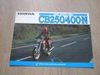 Honda CB250 N / CB400 N Super Sports twin folder 1981 ?, Ophalen of Verzenden, Honda
