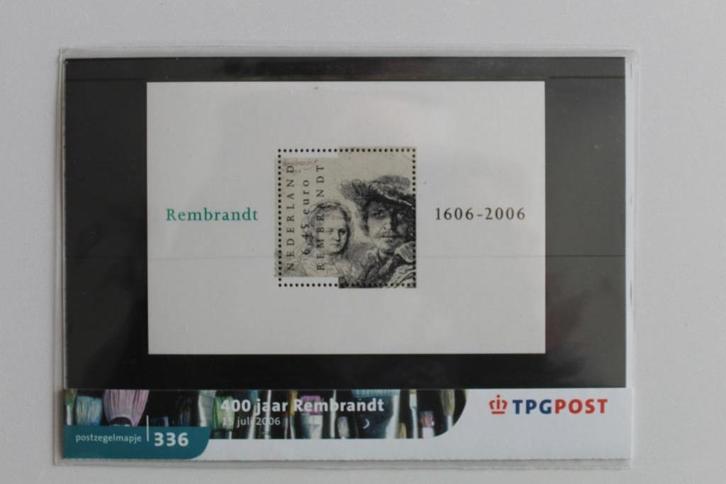 postzegelmapje 336 - Rembrandt 1606-2006 - juli 2006, Postzegels en Munten, Postzegels | Nederland, Postfris, Na 1940, Verzenden