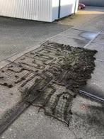 Camouflagenet jutestof jaren 50/60/70 - 4 x 2 meter., Nederlands leger, Overige typen, Ophalen of Verzenden, Nederlands leger