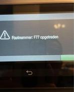 Fout code Foutnummer Error F74 en F77 Miele, Ophalen, Zo goed als nieuw