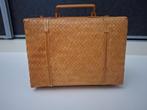 Koffer(tje) van hout/rotan, Overige materialen, Minder dan 50 cm, Ophalen of Verzenden, Zo goed als nieuw