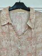 Yaya blouse beige-ecru-roze/rood met 3/ mouw maat 40, Maat 38/40 (M), Beige, Ophalen of Verzenden, Zo goed als nieuw
