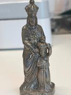 Antiek religieus beeldje - Maria met kind, Ophalen of Verzenden