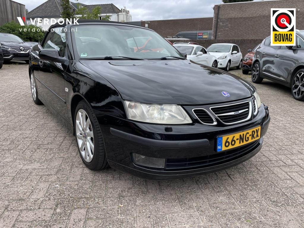 Saab 9-3 Cabrio 2.0t Vector (bj 2003), Auto's, Saab, 1998 cc, Gebruikt, 4 cilinders, Cabriolet