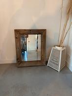 Grote spiegel met houten lijst 80x100cm, Huis en Inrichting, Woonaccessoires | Spiegels, Ophalen, 100 tot 150 cm, Zo goed als nieuw