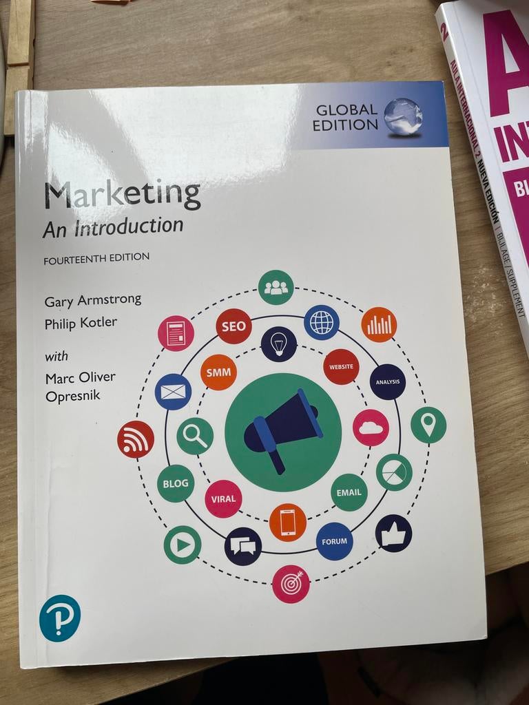 Marketing: An Introduction - Global Edition, Ophalen of Verzenden, Zo goed als nieuw, Economie en Marketing
