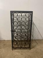 Antiek frans wijnrek, Ophalen, Gebruikt, 25 flessen of meer, Metaal